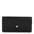 Louis Vuitton Empreinte Emilie Wallet Black Dune
