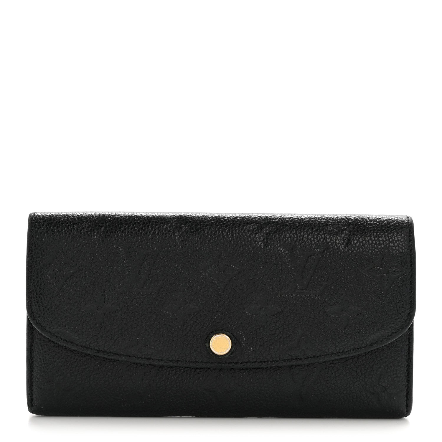 Louis Vuitton Empreinte Emilie Wallet Black Dune