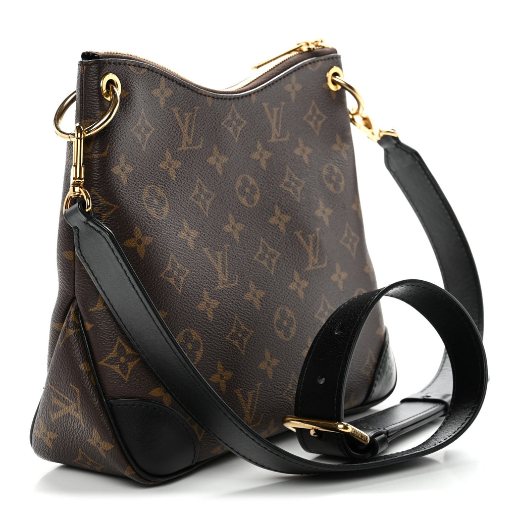 Louis Vuitton Monogram Odeon PM Black