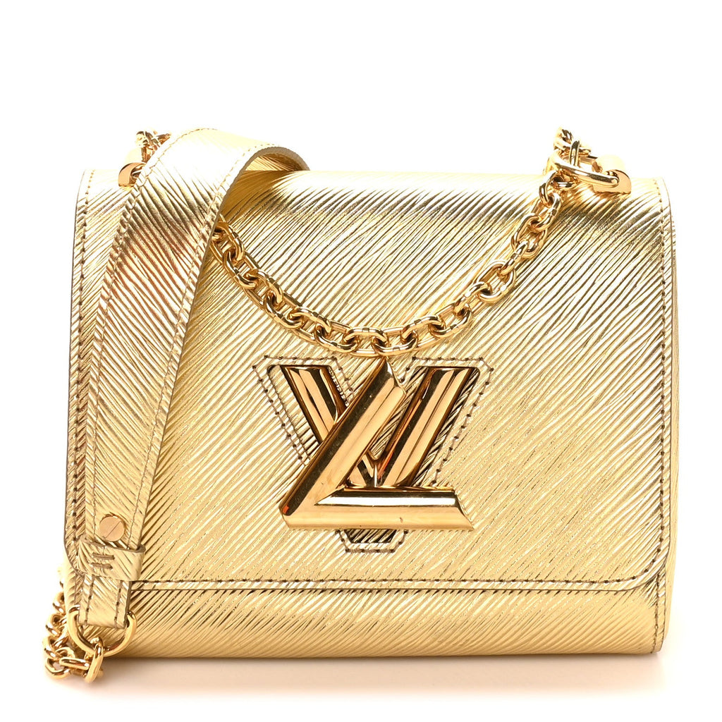 Louis Vuitton Epi Twist Shoulder Bag PM Gold