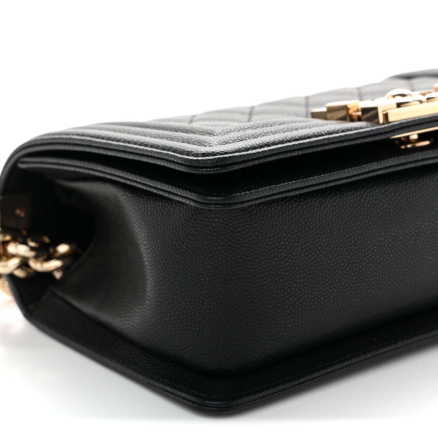 Chanel Caviar Quilted Small Boy Flap Black