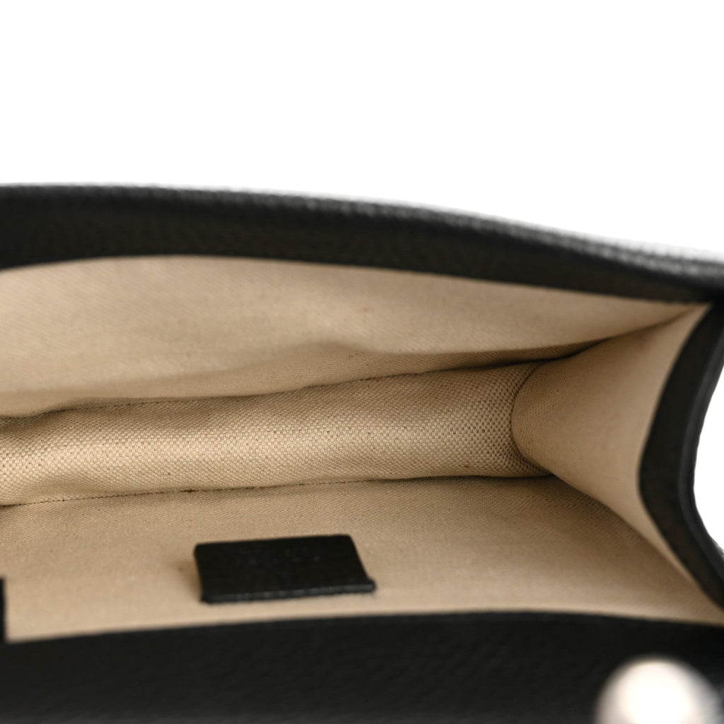 Gucci Calfskin Mini Dionysus Shoulder Bag Black