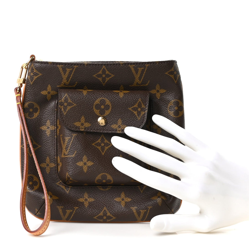 Louis Vuitton Monogram Partition Wristlet