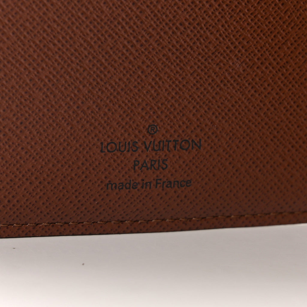 Louis Vuitton Monogram Medium Ring Agenda Cover