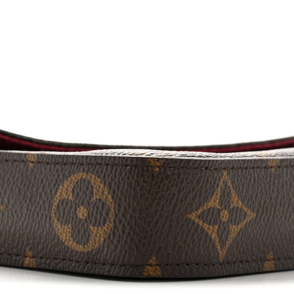 Louis Vuitton Monogram Pochette Felicie Chain Wallet Fuchsia