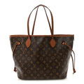 Louis Vuitton Monogram Calfskin Neo Neverfull Inside Out MM Tan