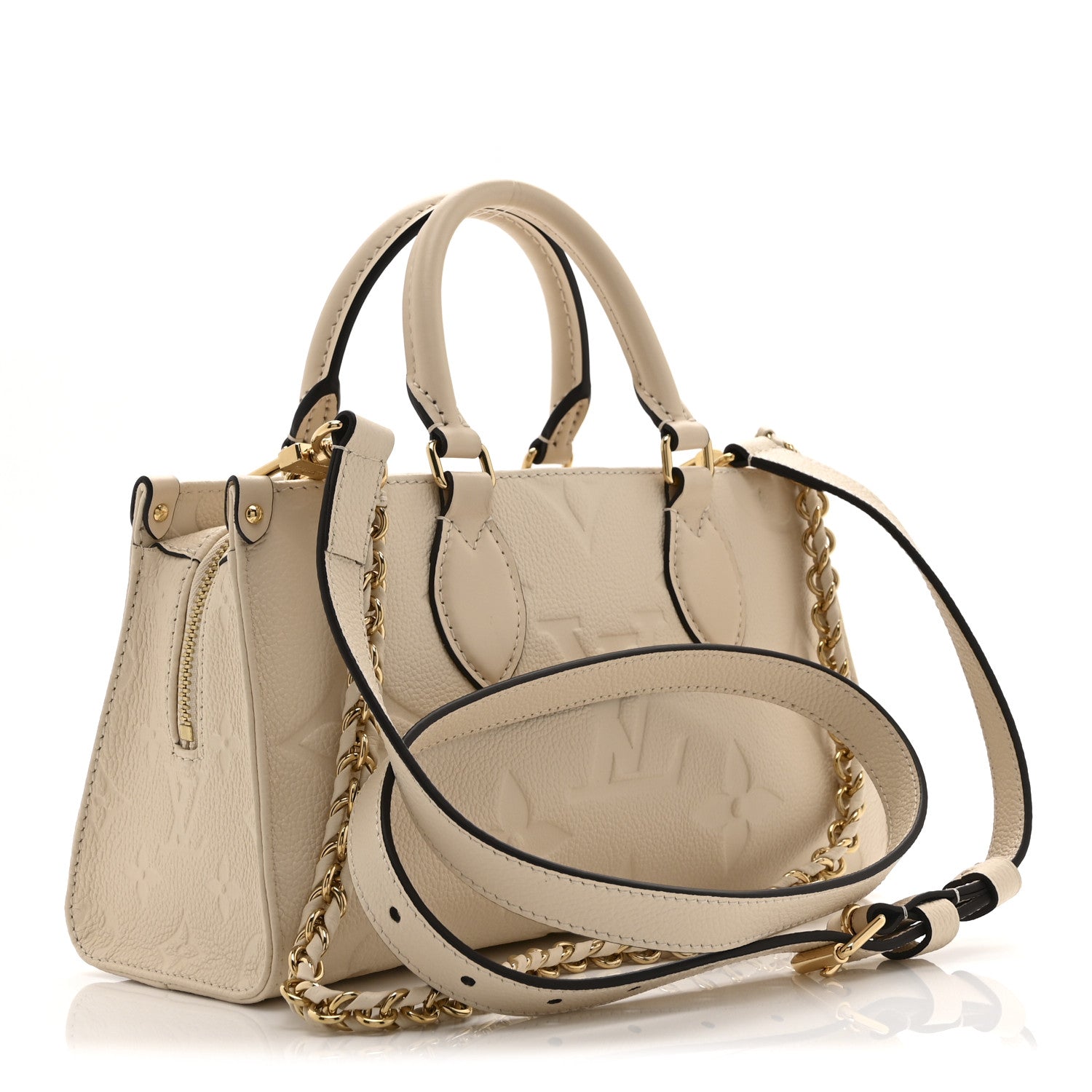Louis Vuitton Empreinte Monogram Giant OnTheGo East West Creme