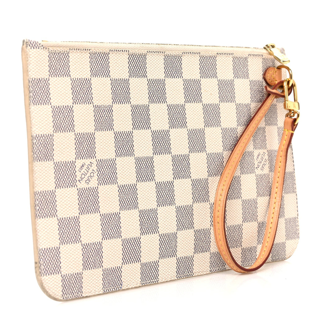 Louis Vuitton Damier Azur Neverfull MM GM Pochette