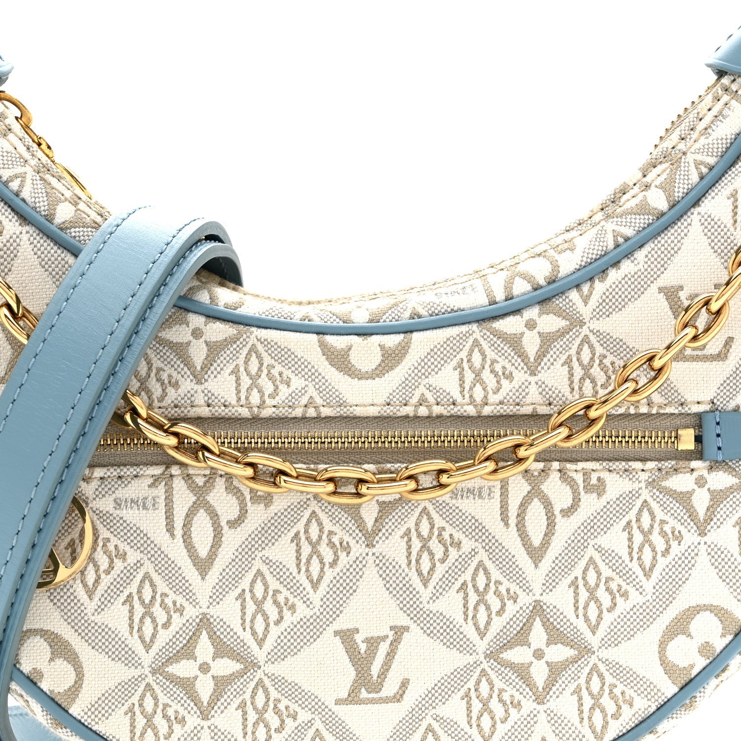 Louis Vuitton Jacquard Since 1854 Loop White Blue