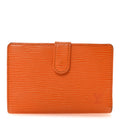 Louis Vuitton Epi French Purse Wallet Mandarin