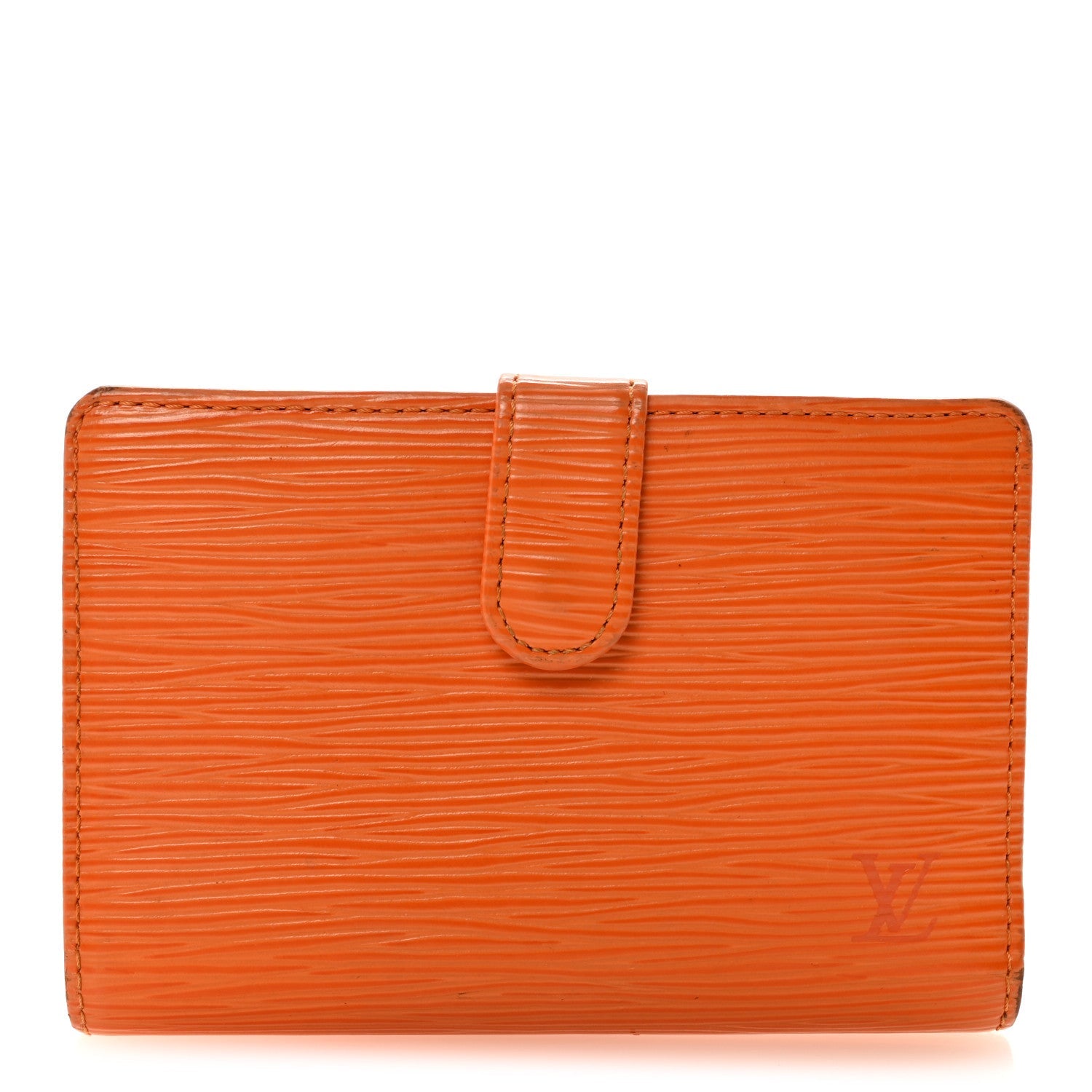 Louis Vuitton Epi French Purse Wallet Mandarin