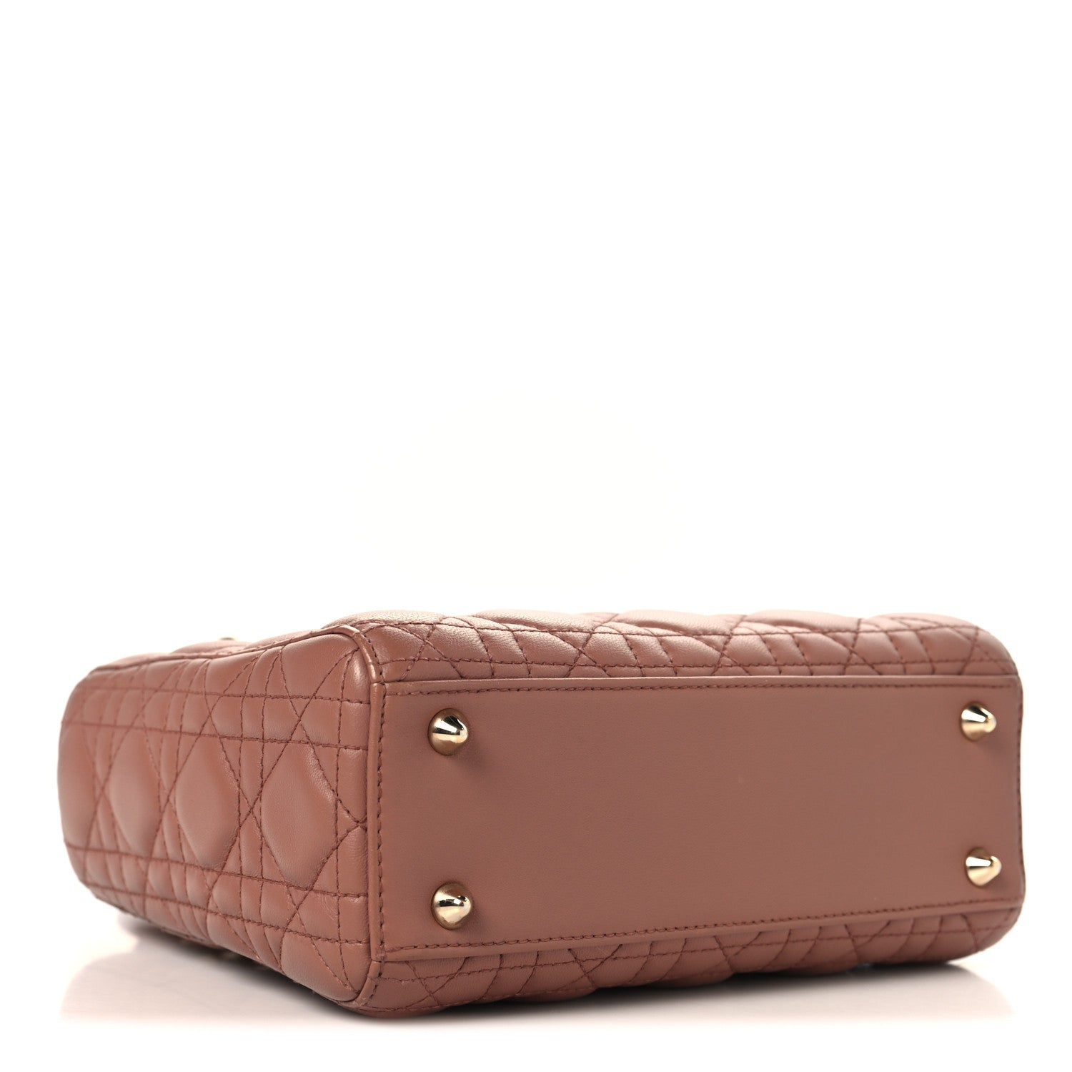 Christian Dior Lambskin Cannage Small My ABCDior Lady Dior Fard