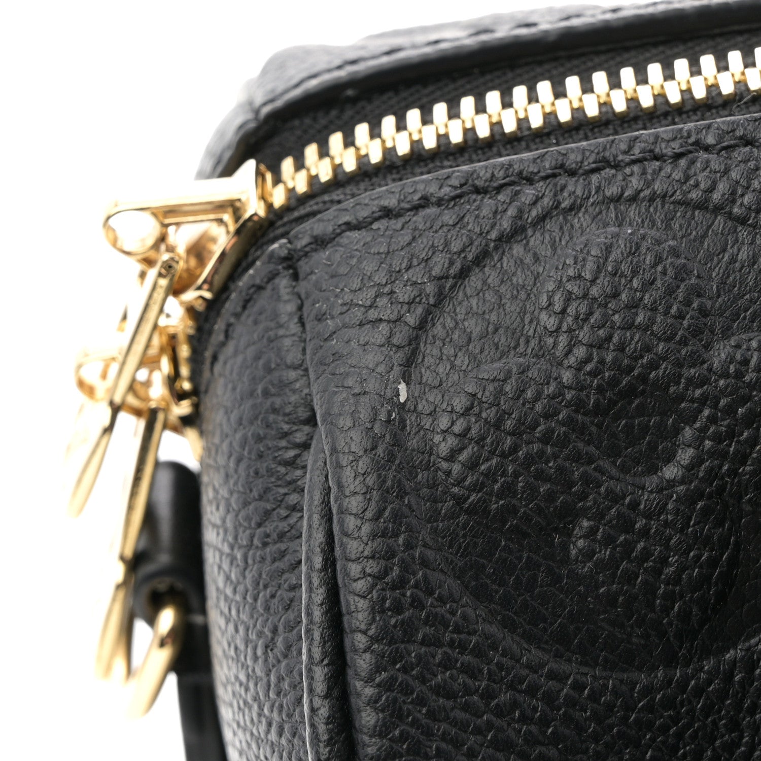 Louis Vuitton Empreinte Monogram Giant Speedy Bandouliere 20 Black