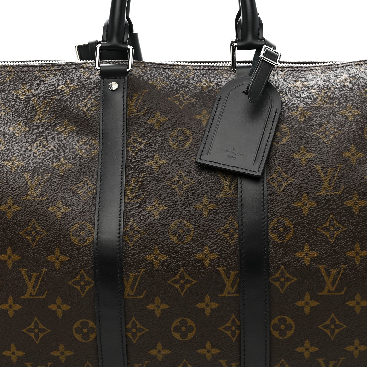 Louis Vuitton Monogram Macassar Keepall Bandouliere 45