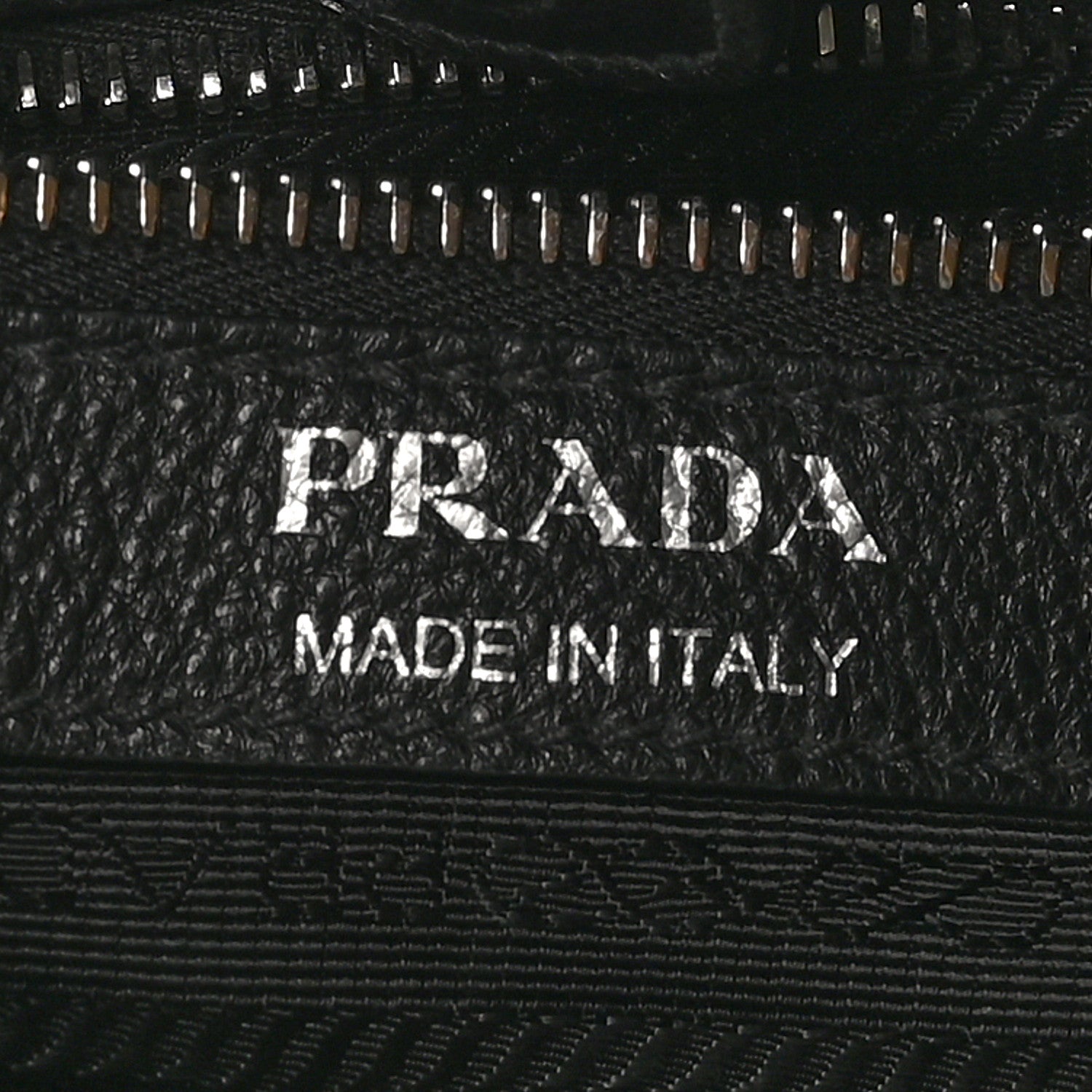 Prada Vitello Daino Soft Hobo Messenger Bag Black