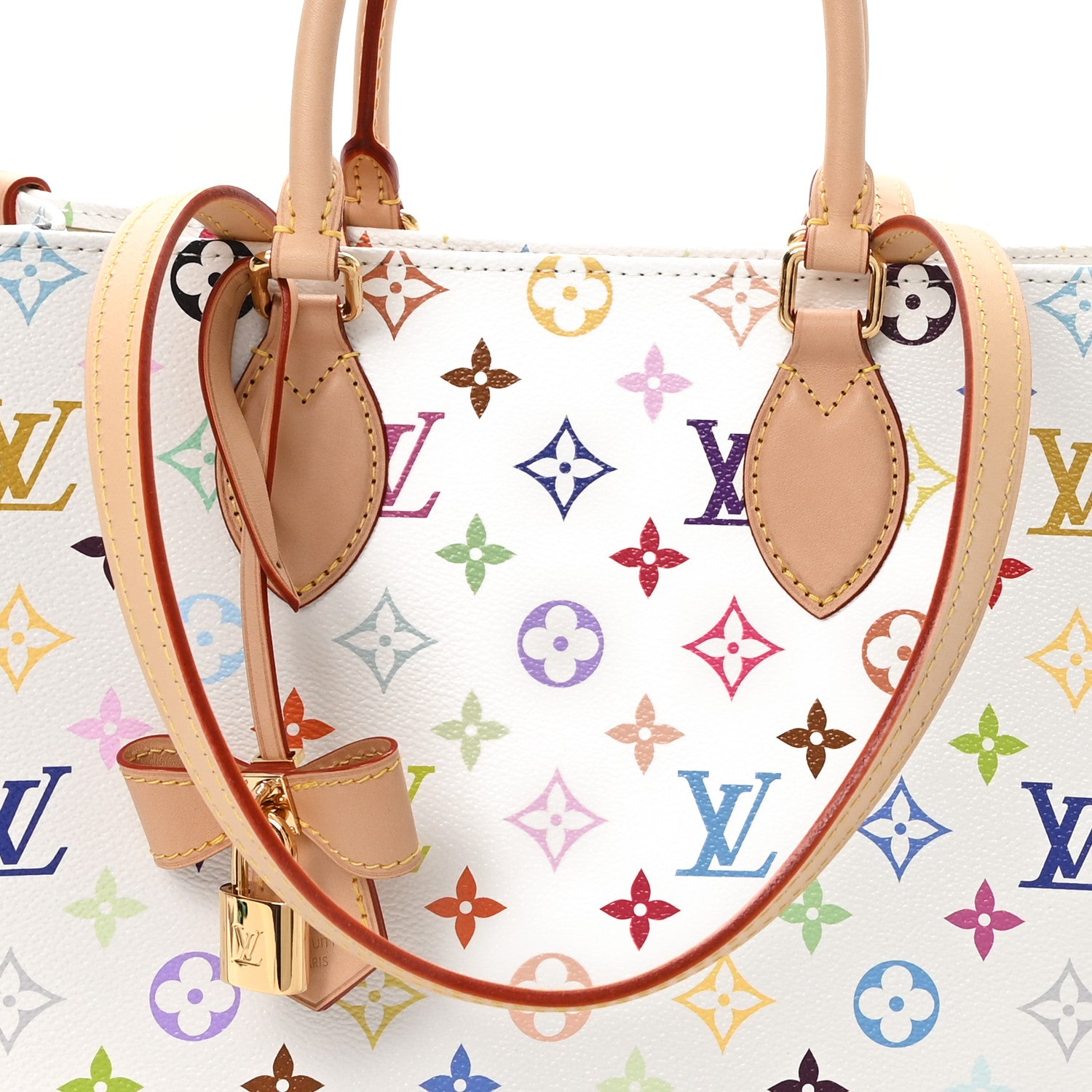 Louis Vuitton LV X TM Monogram Multicolor Onthego MM White