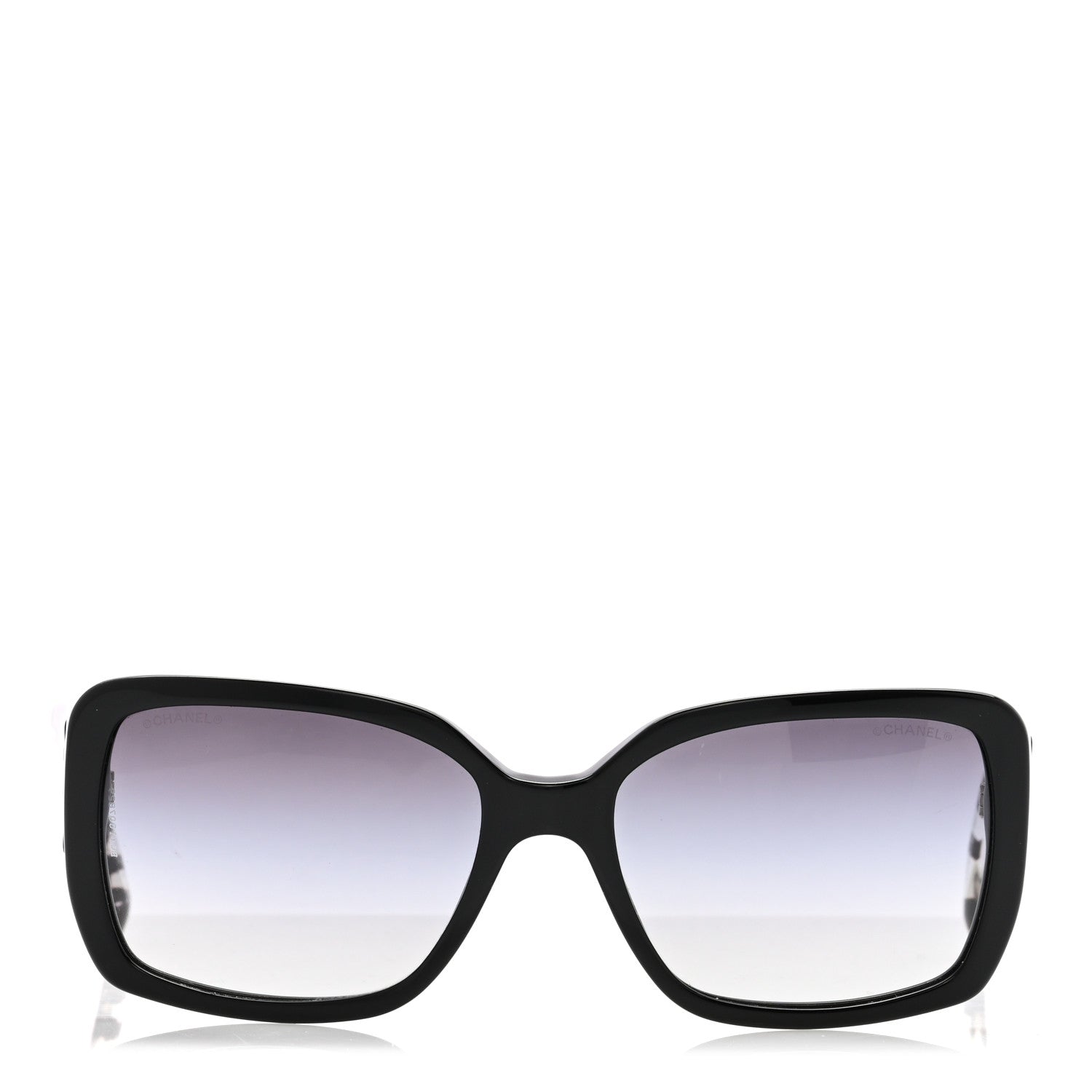 Acetate Square Sunglasses 5213 Black