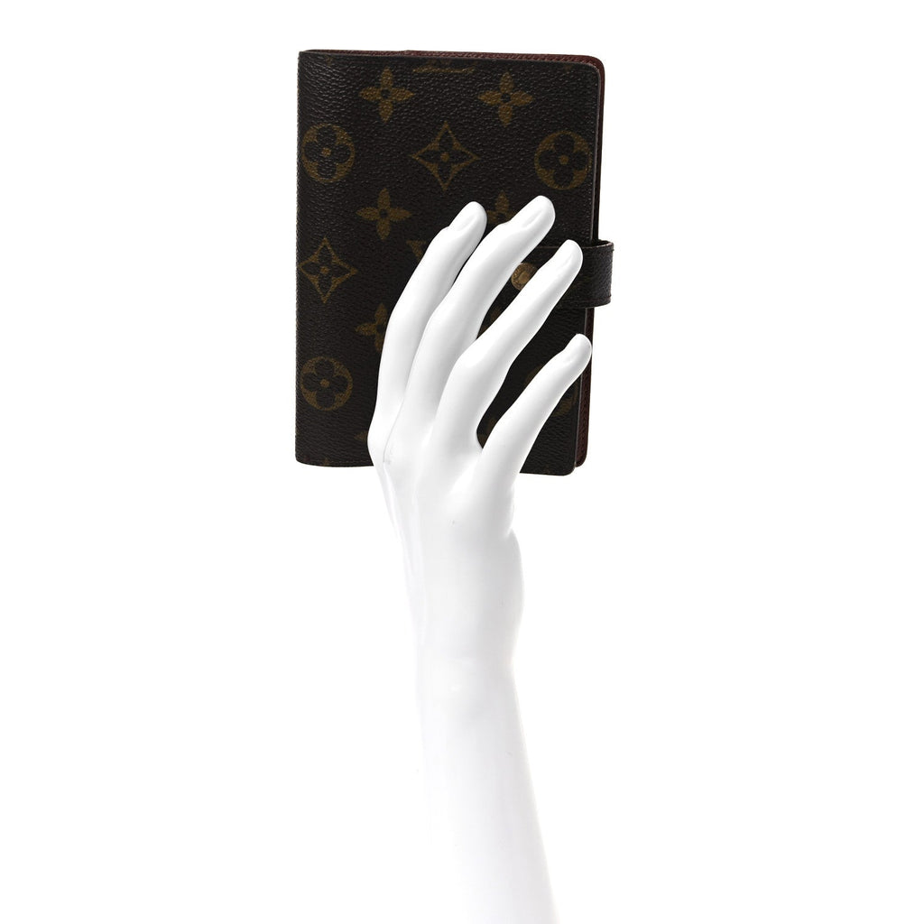 Louis Vuitton Monogram Small Ring Agenda Cover