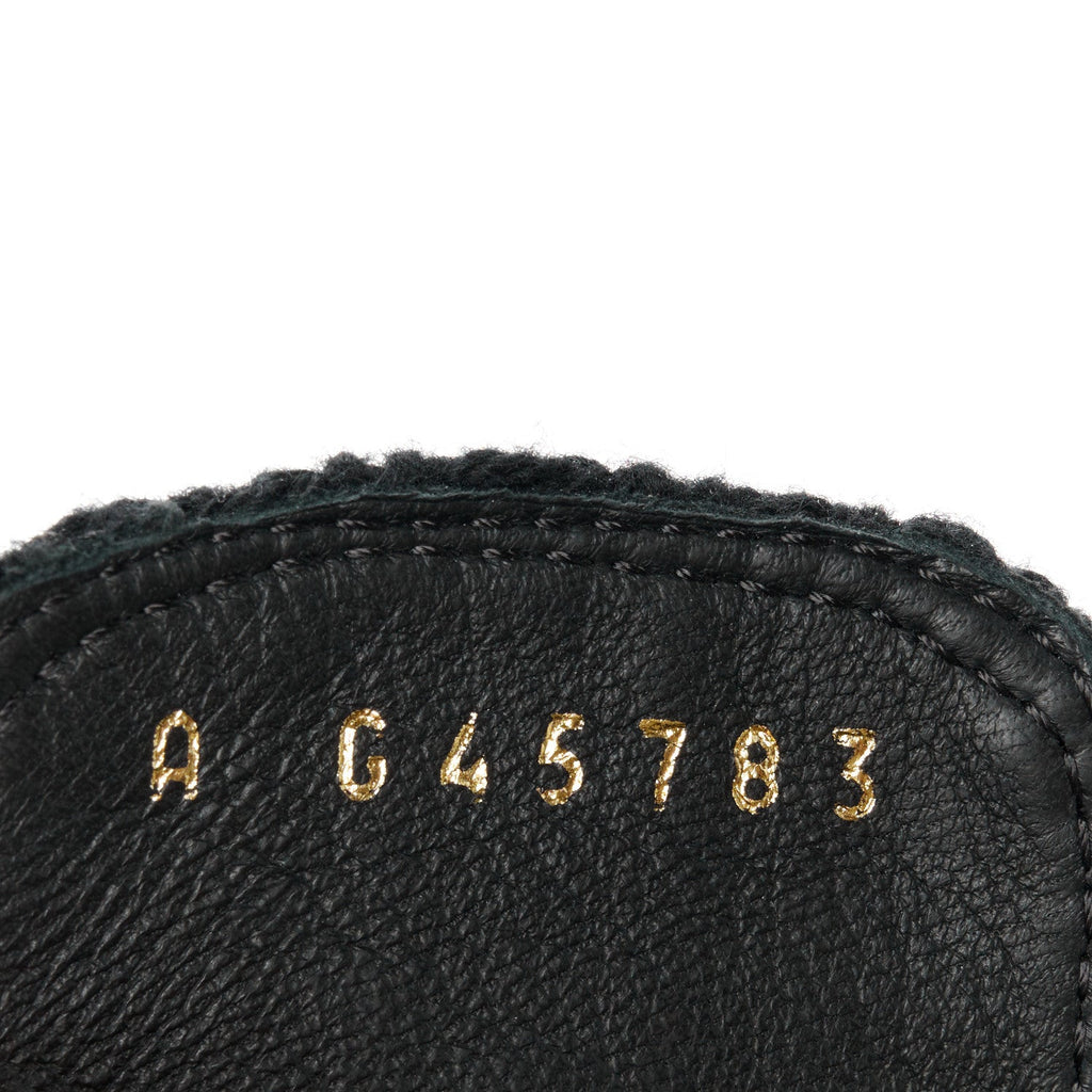 Chanel Wool Tweed Calfskin Lace-Up Loafers 38.5 Black