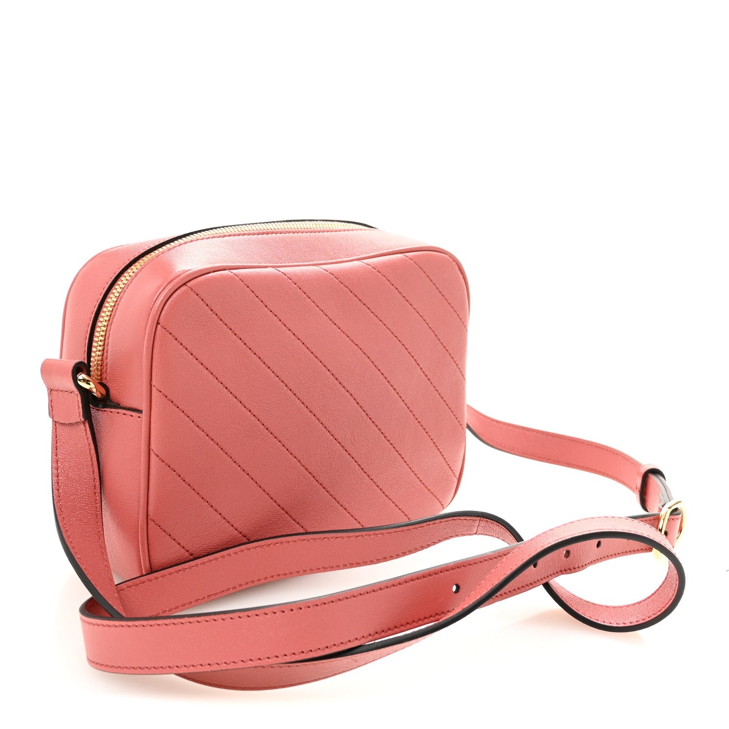 Gucci Sakai Be Green Calfskin Diagonal Stitched Small Blondie Shoulder Bag Gorgeus Grace
