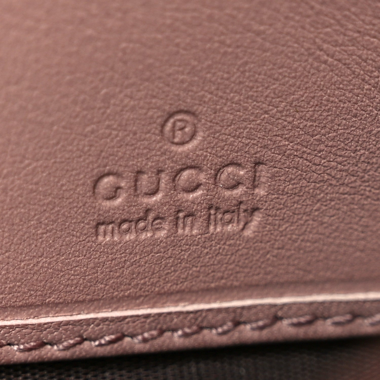 Gucci Microguccissima Bow Continental Wallet Soft Pink