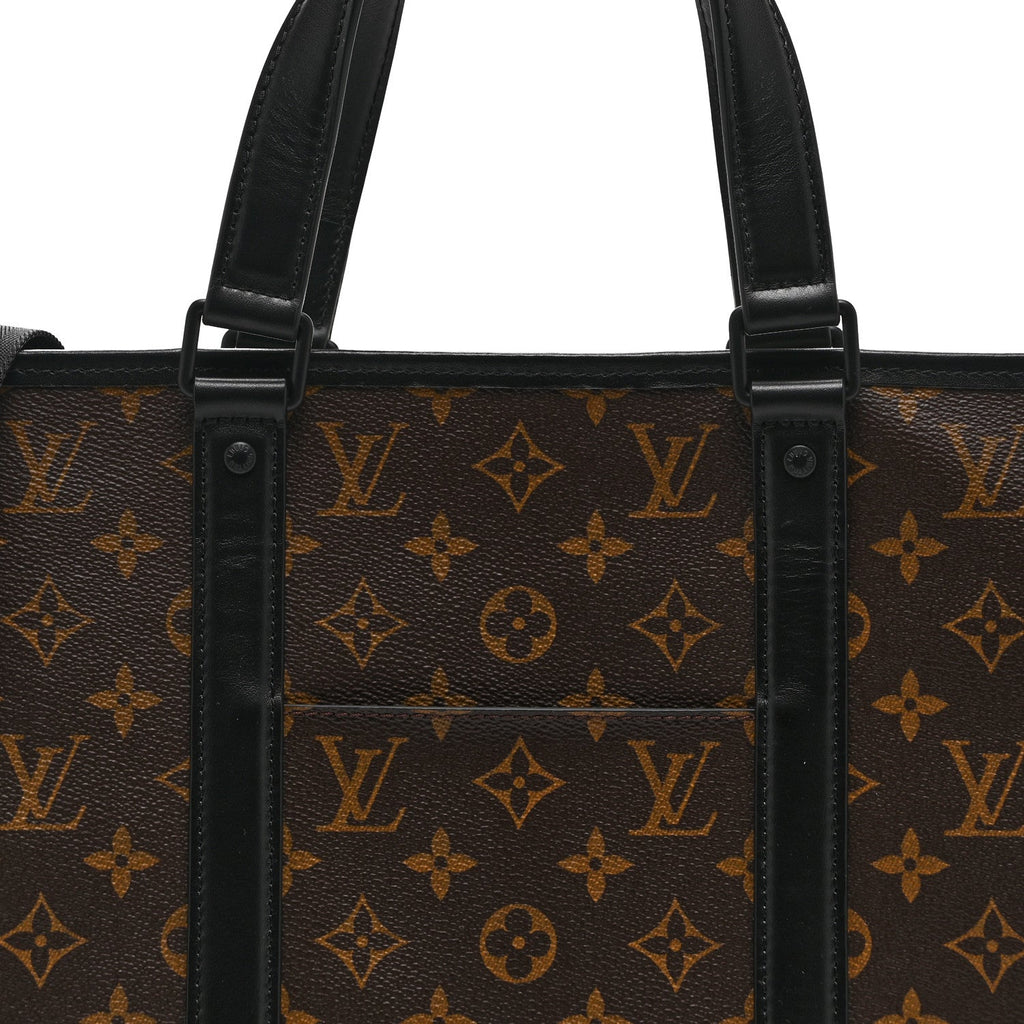 Louis Vuitton Monogram Macassar Weekend Tote PM