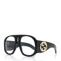 Gucci Oversized Aviator Sunglasses GG0152S Black