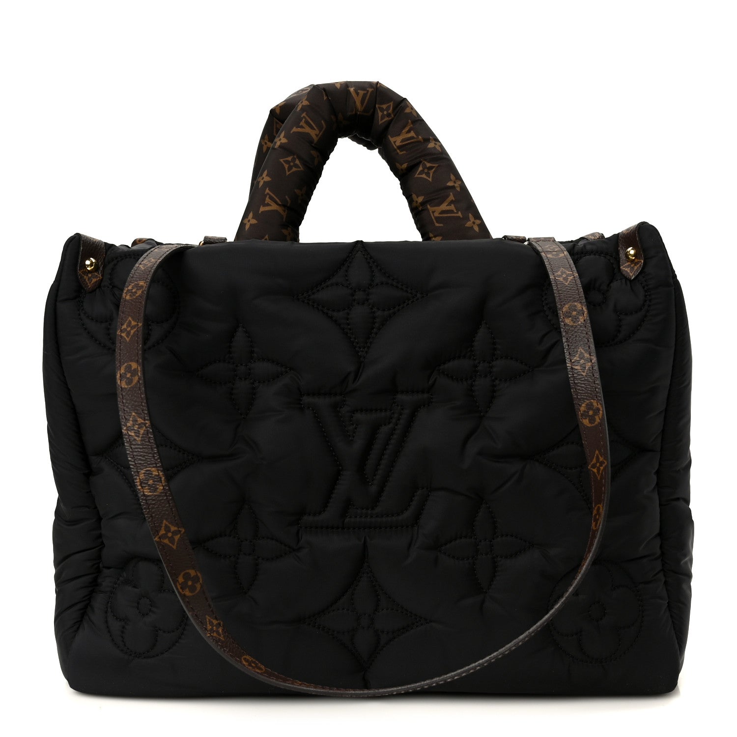 Louis Vuitton Econyl Monogram Pillow Giant Onthego MM  Black