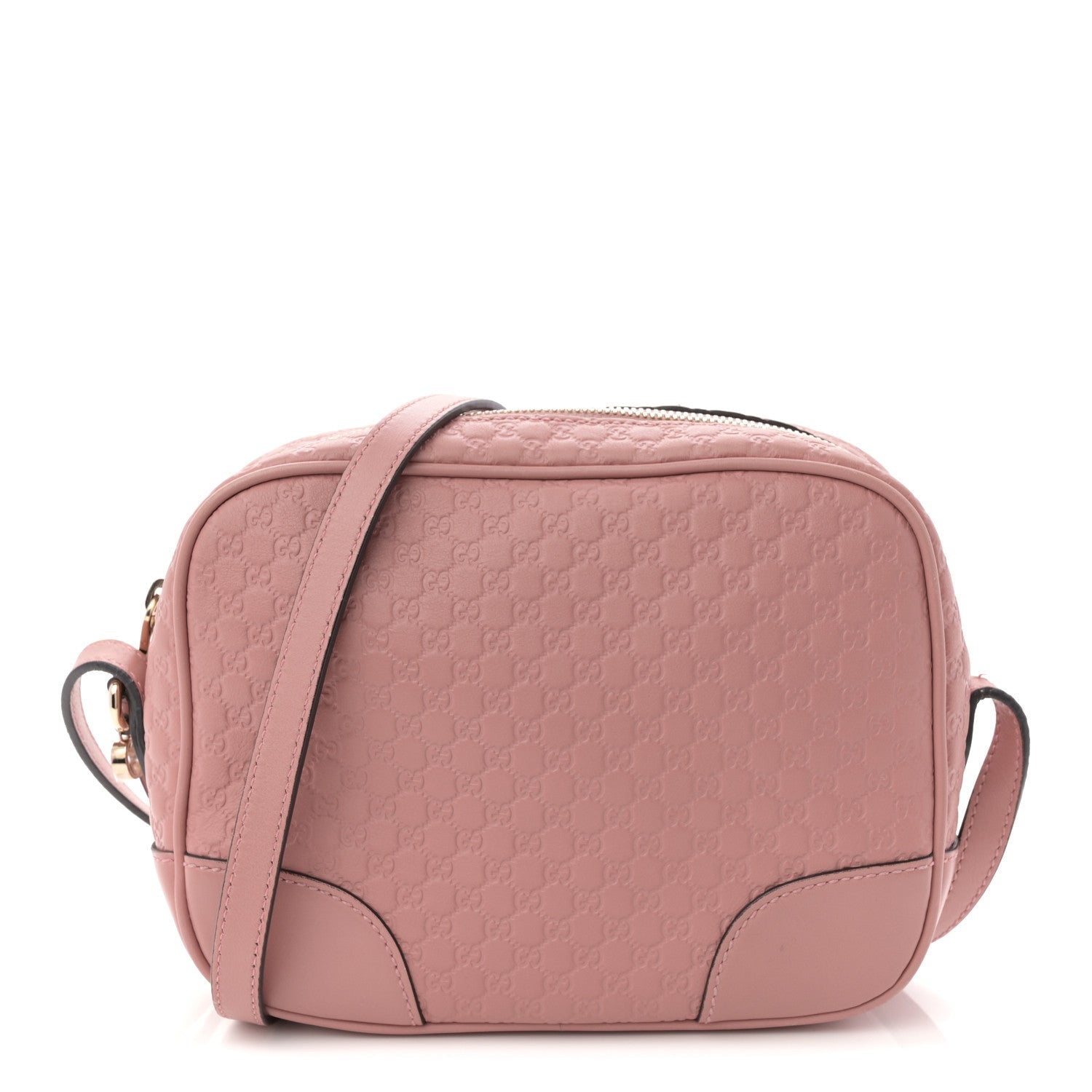 Gucci Soft Microguccissima Mini Bree Messenger Bag Soft Pink