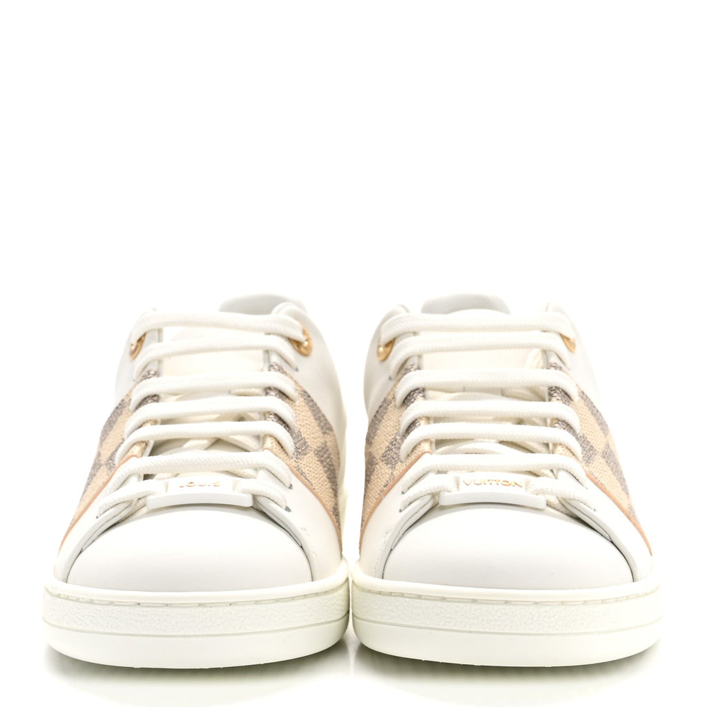 Louis Vuitton Damier Azur Front Row Sneaker 36 White