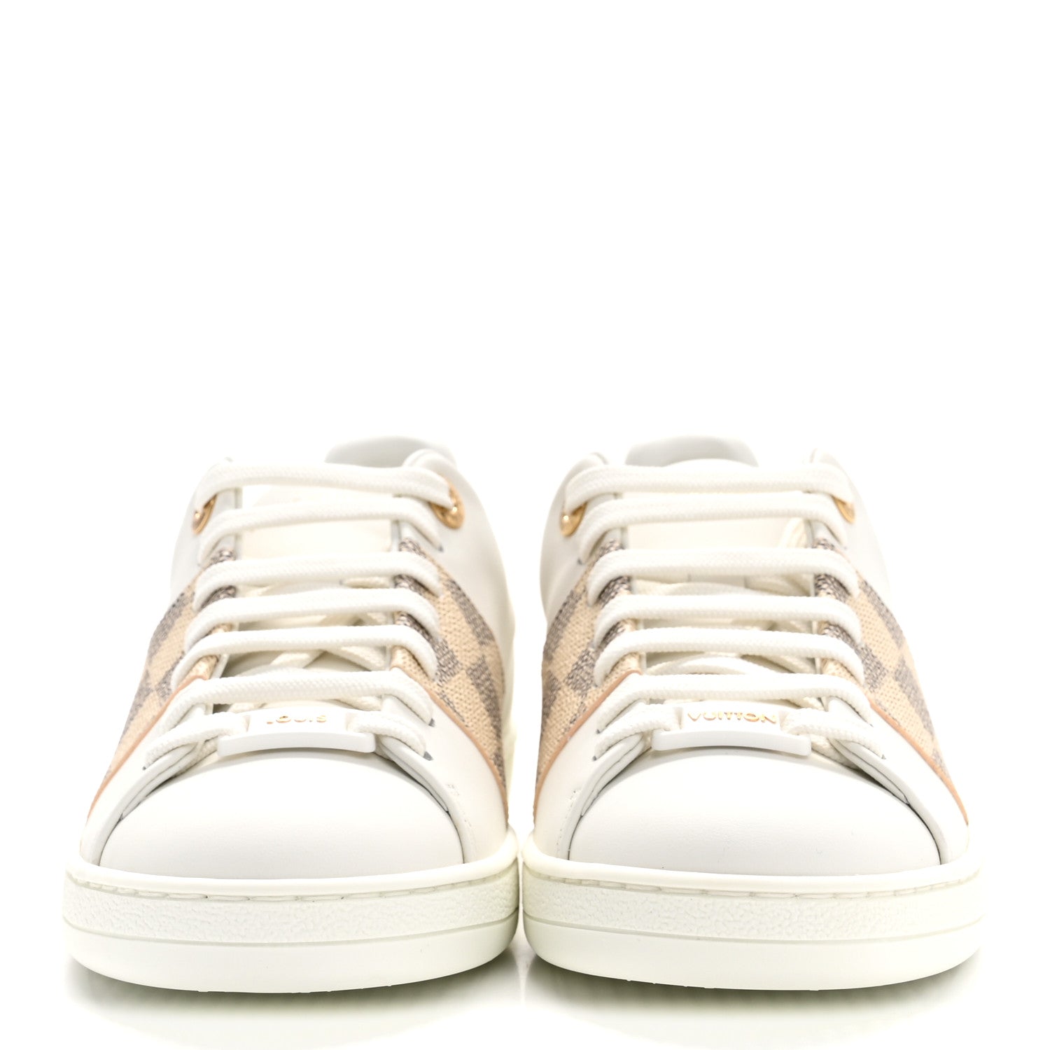 Louis Vuitton Damier Azur Front Row Sneaker 36 White