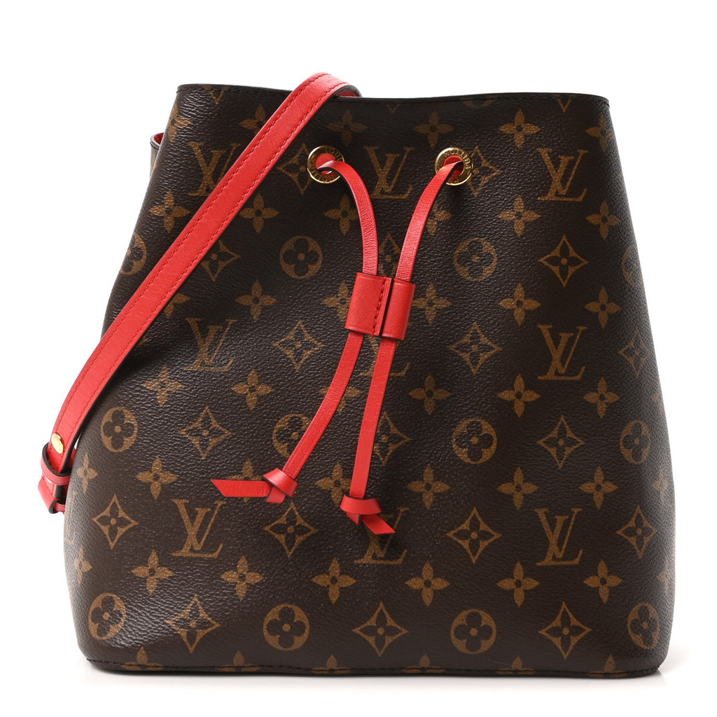 Louis Vuitton Monogram Neonoe MM Coquelicot