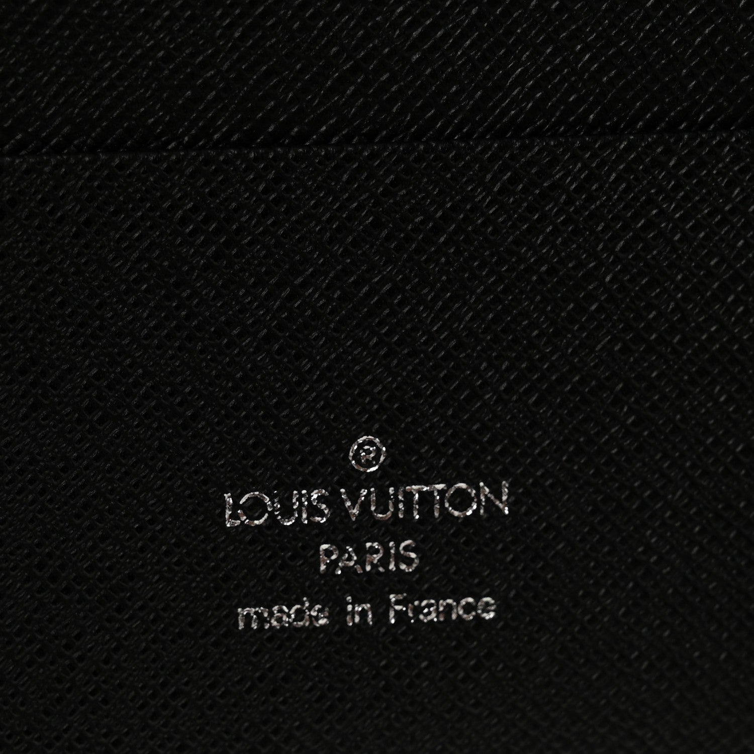 Louis Vuitton Epi Large Ring Agenda Cover Black