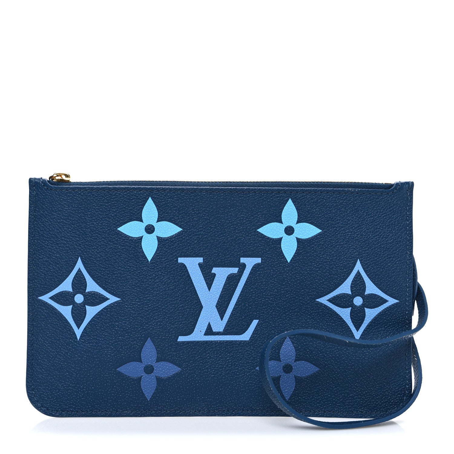 Louis Vuitton Empreinte Monogram Giant Pochette MM Degrade Bleu