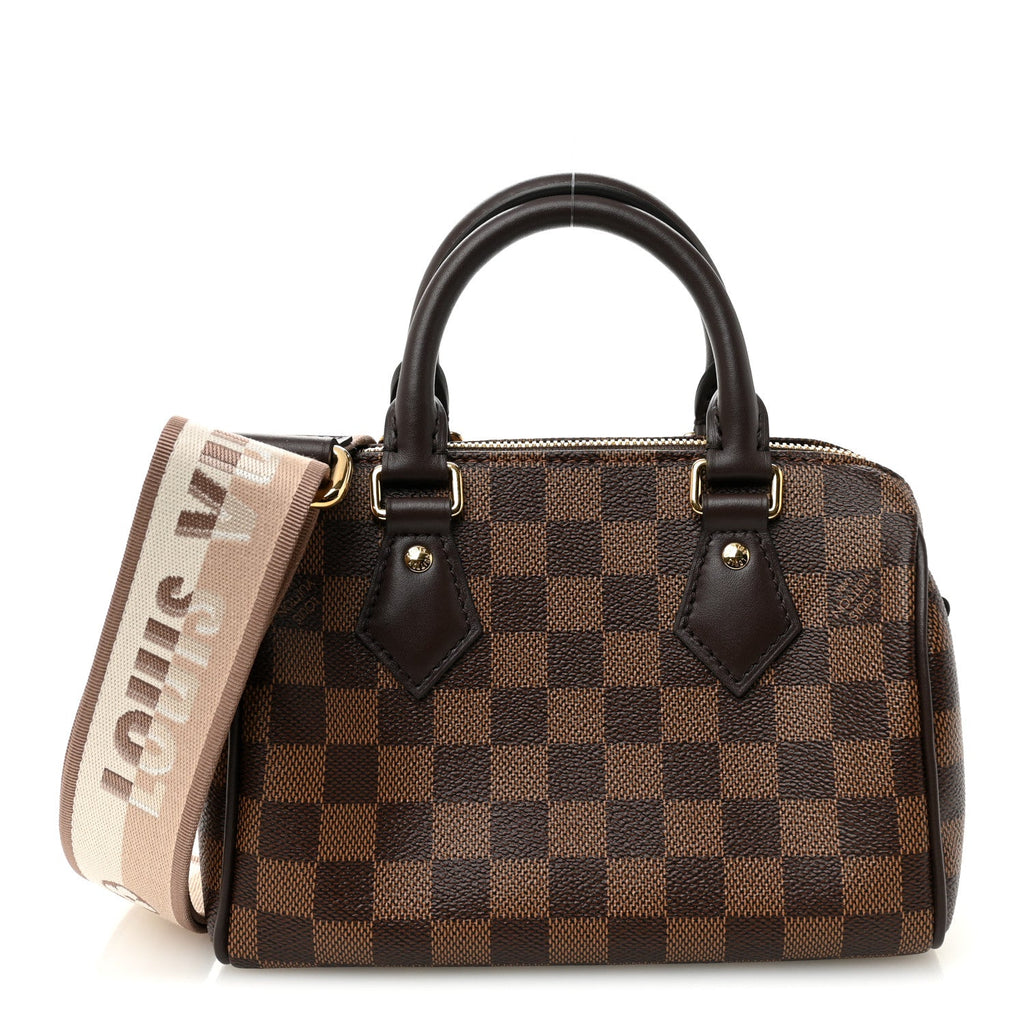 Louis Vuitton Damier Ebene Speedy Bandouliere 20