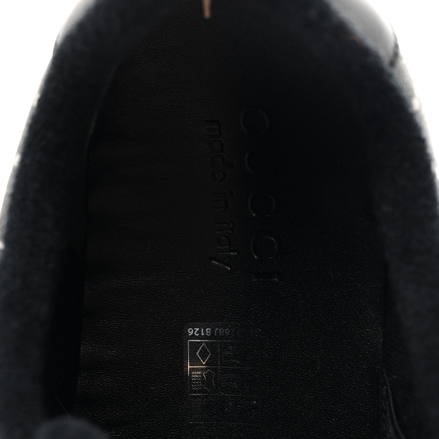 Gucci GG Supreme Monogram Miro Soft Calfskin Web Mens Screener Sneakers 8.5 Black Grey Sky