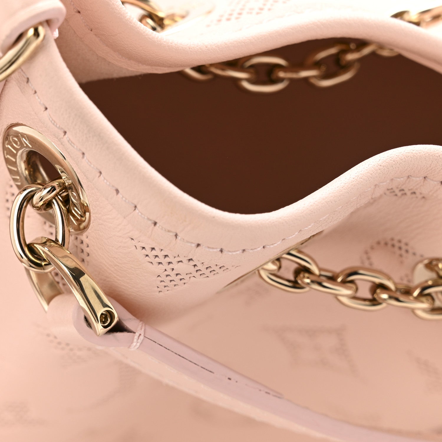 Louis Vuitton Embossed Monogram LV Bundle Jasmine Pink
