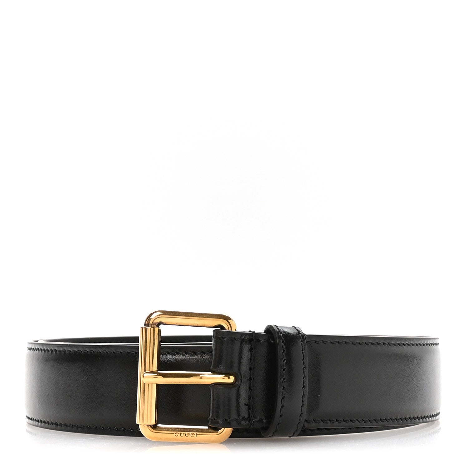 Gucci Calfskin 85 34 Belt Black