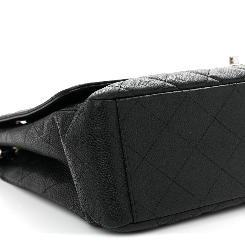 Chanel Caviar Maxi Single Flap Black