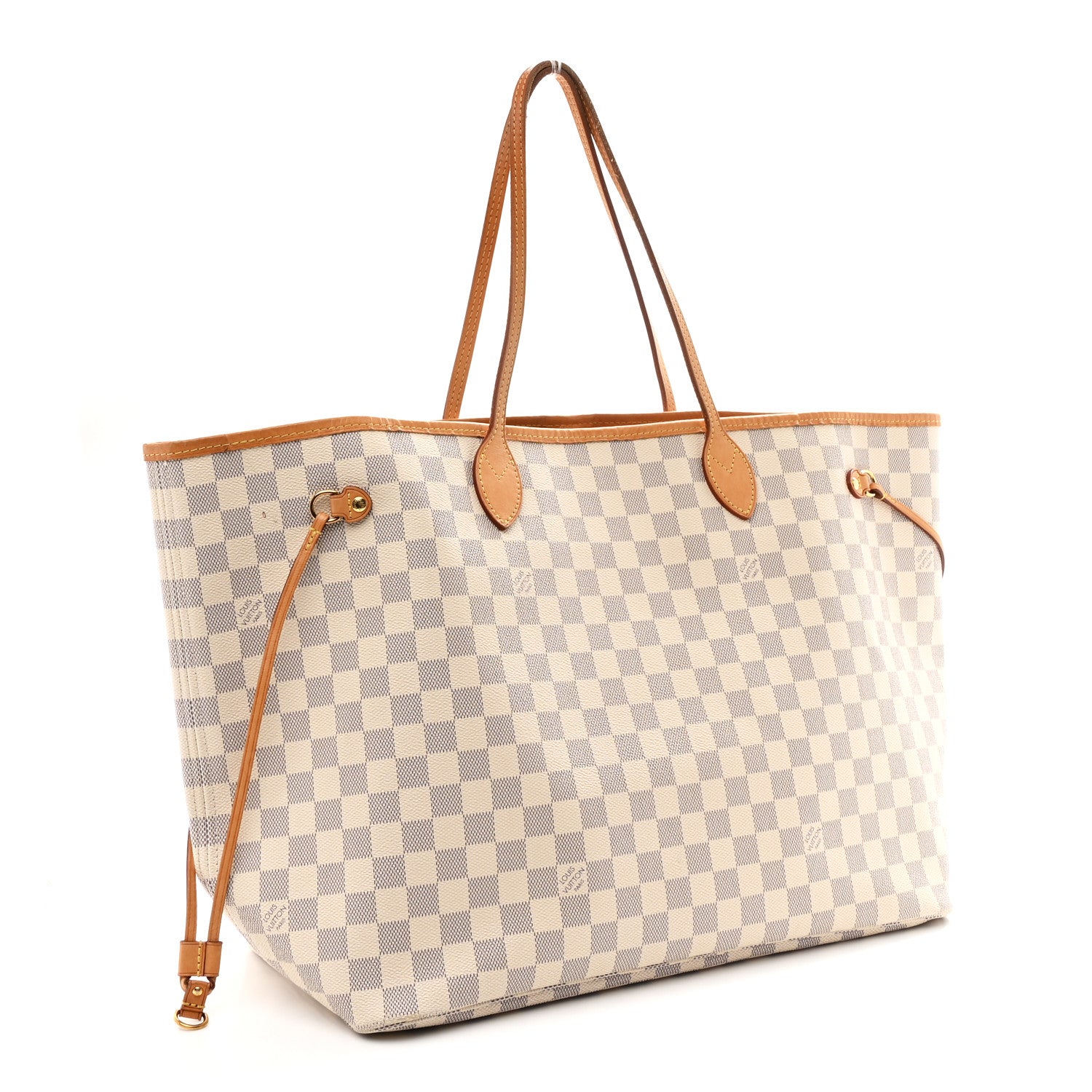 Louis Vuitton Damier Azur Neo Neverfull GM Rose Ballerine