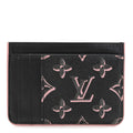 Louis Vuitton Monogram Fall for You LV Side-Up Card Holder Black