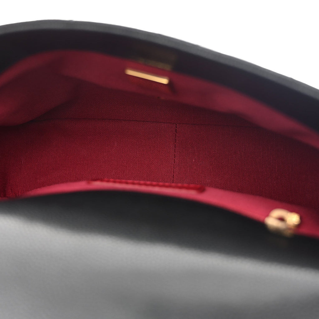 Chanel Caviar Quilted Small Twist Your Buttons Flap Black