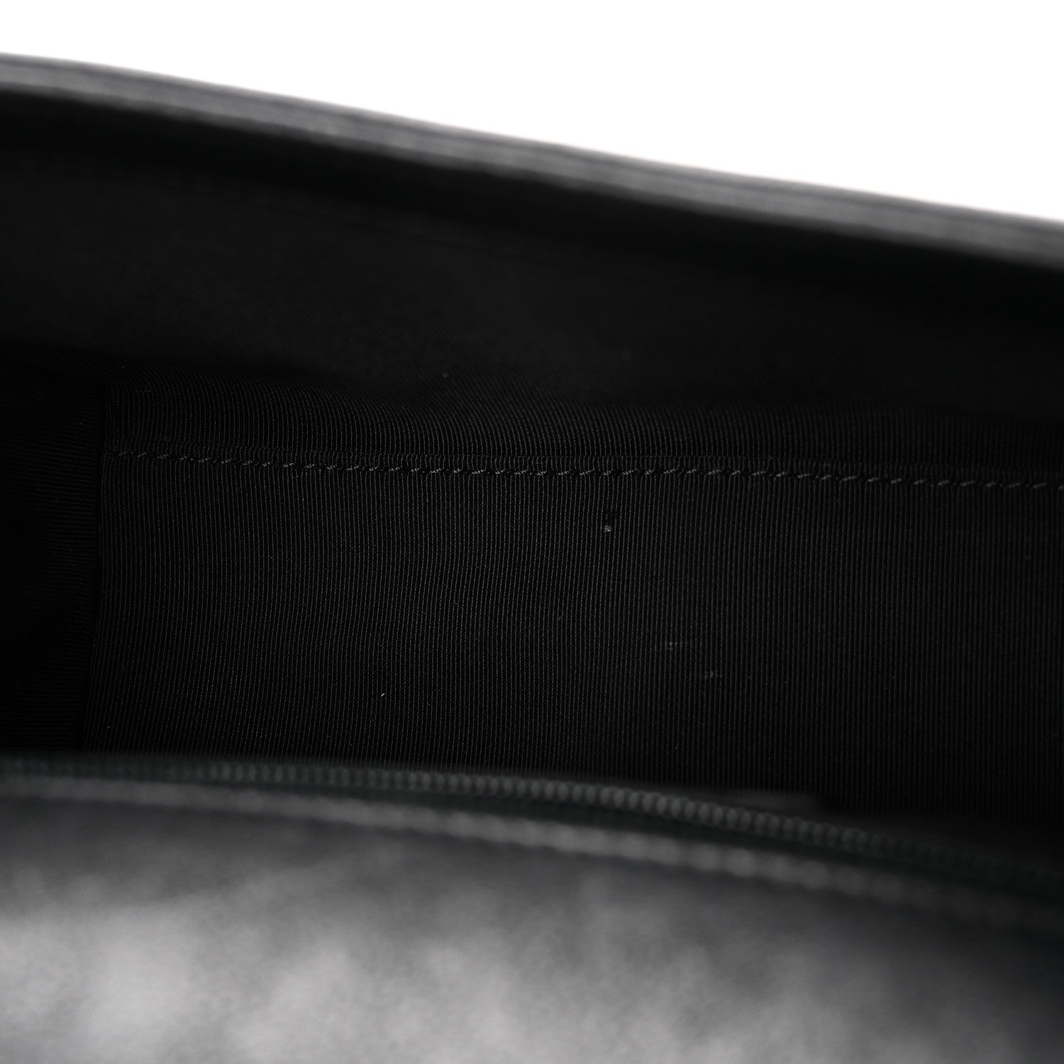 Chanel Grained Calfskin Quilted Small Label Click Flap Bag Black