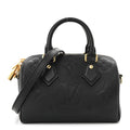 Louis Vuitton Empreinte Monogram Giant Speedy Bandouliere 20 Black