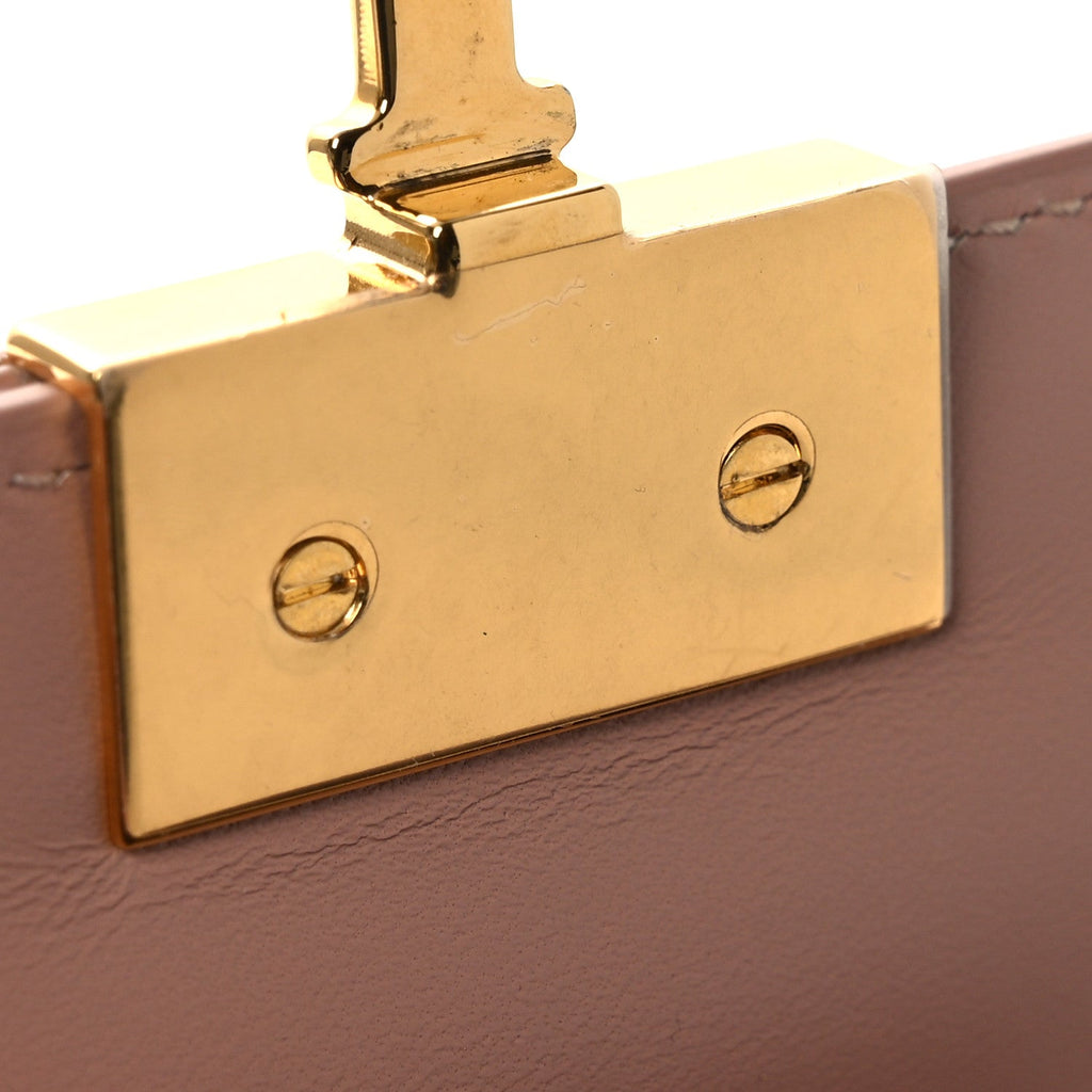 Christian Dior Box Calfskin Micro 30 Montaigne Flap Bag Rose Des Vents