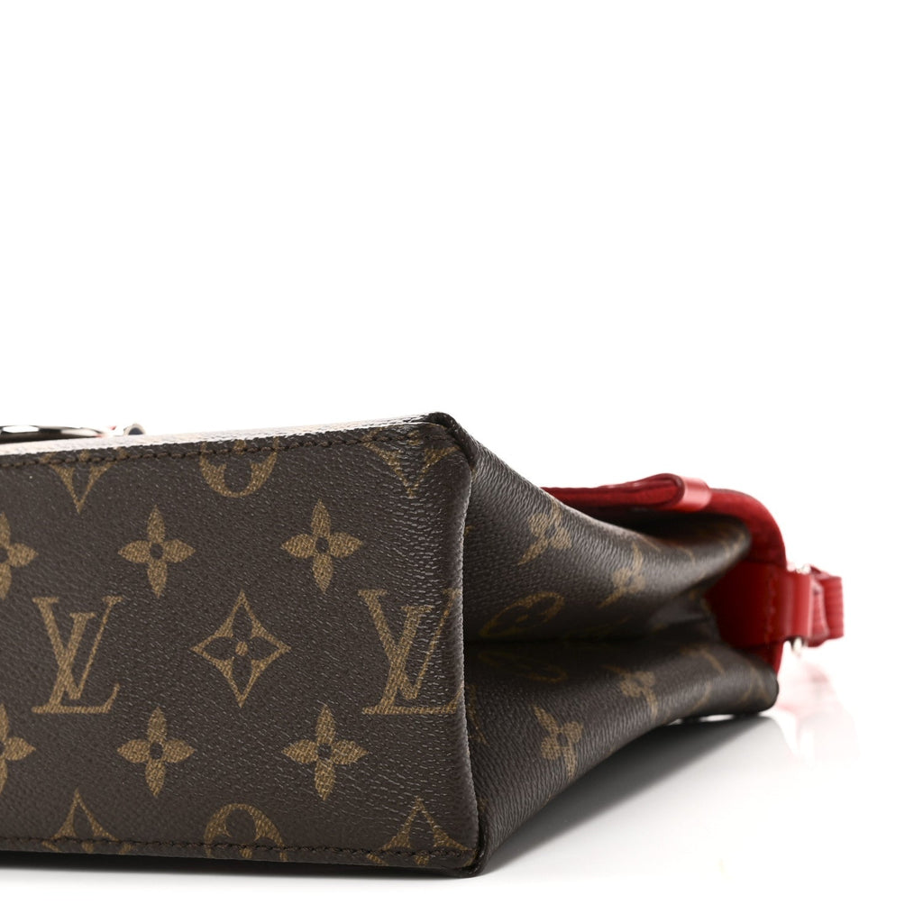 Louis Vuitton Monogram Epi Saint Michel Coquelicot