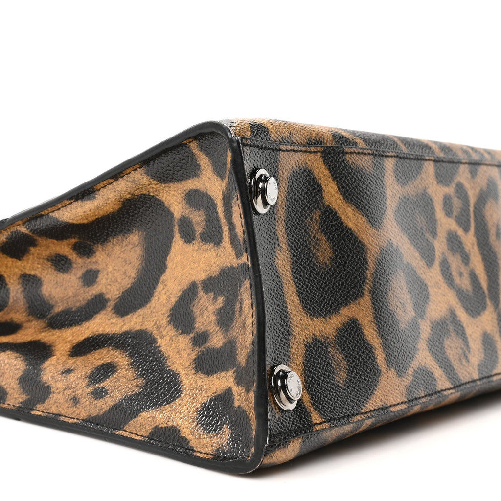 Louis Vuitton Canvas Calfskin Wild Animal Print City Steamer EW Marron