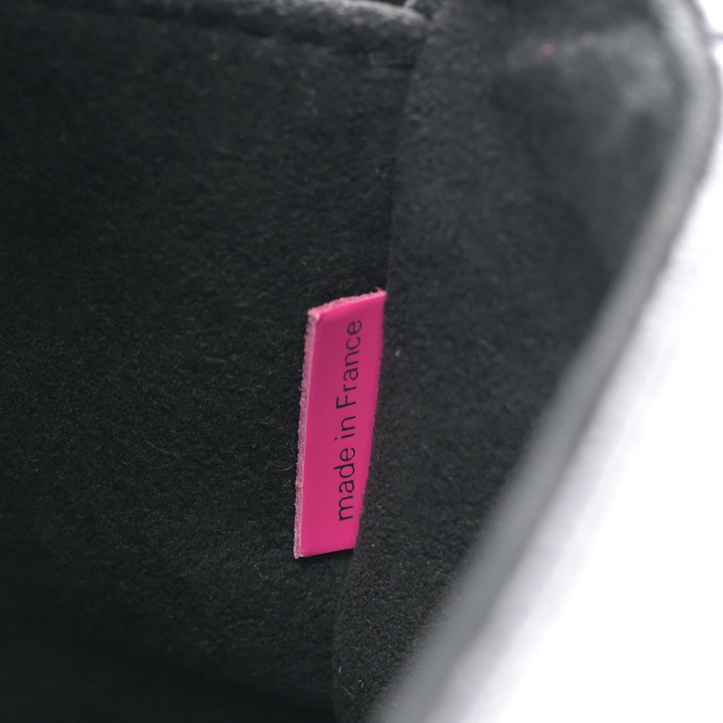 Louis Vuitton LV x YK Empreinte Monogram Giant Pochette Metis Black Fuchsia