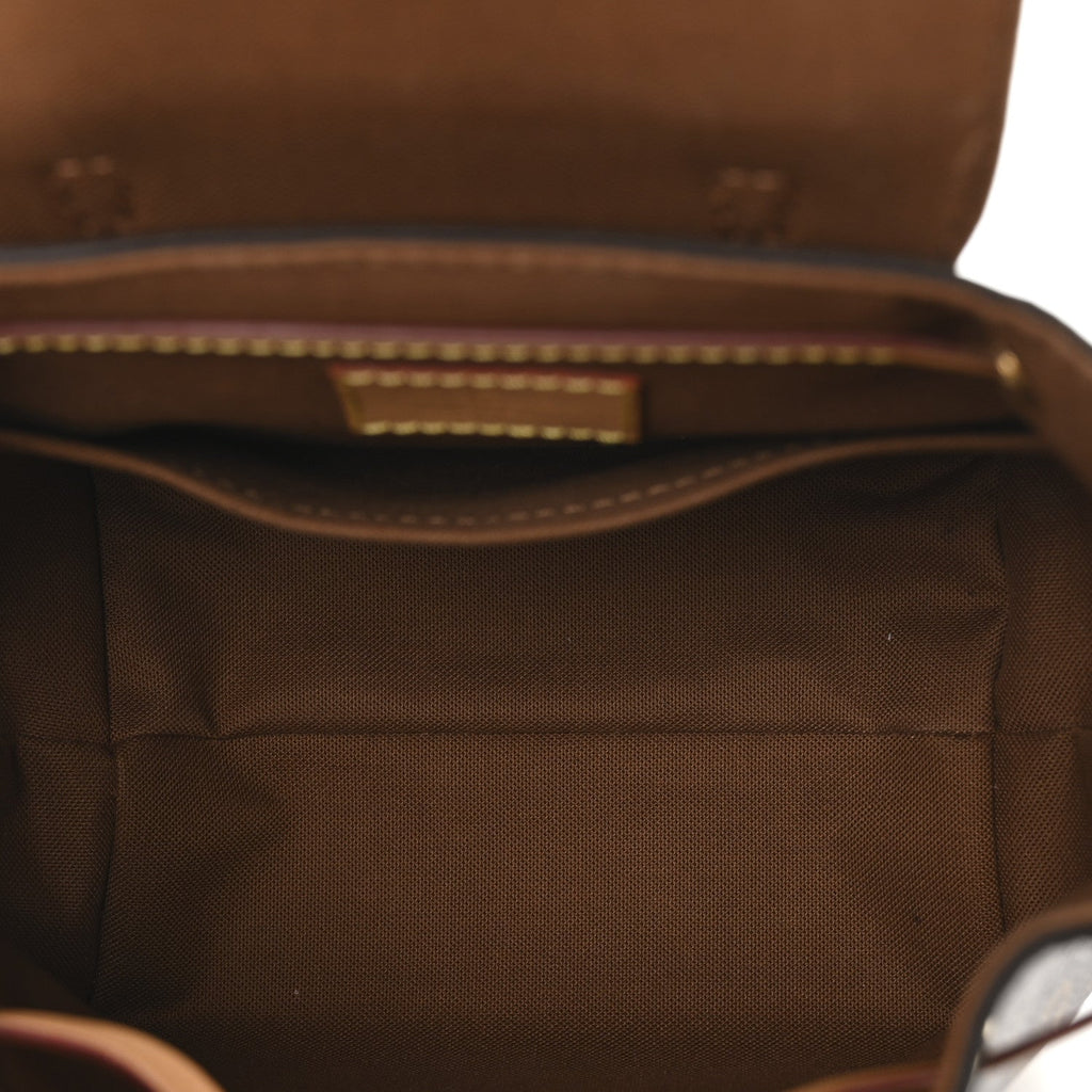 Louis Vuitton Monogram Montsouris BB Backpack Natural