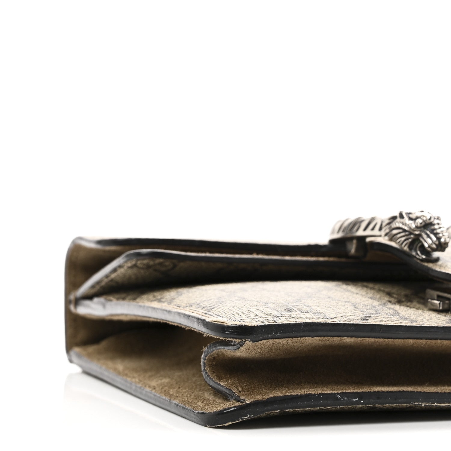 Gucci GG Supreme Monogram Mini Dionysus Shoulder Bag Taupe